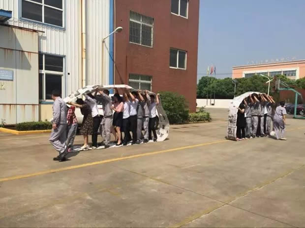 上海滬工閥門廠凝心聚力激揚青春素質拓展活動(圖12)